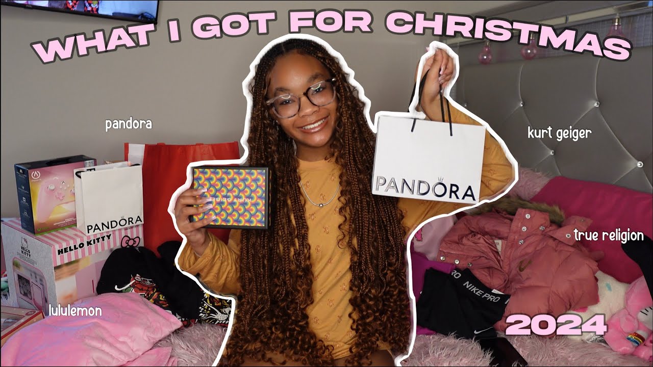 WHAT I GOT FOR CHRISTMAS 2024 ❄️| lululemon, kurt geiger, pandora, true religion, etc.