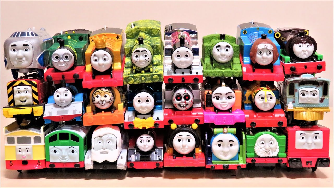 Thomas & Friends Put the batteries into the Trackmaster and Plarail toys