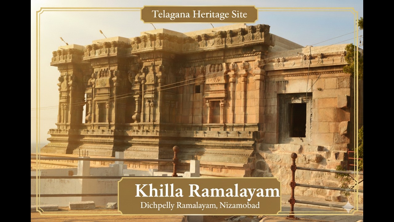 Dichpalli Ramalayam: The Khajuraho of Telangana #ancienttemples #nizamabad #telangana