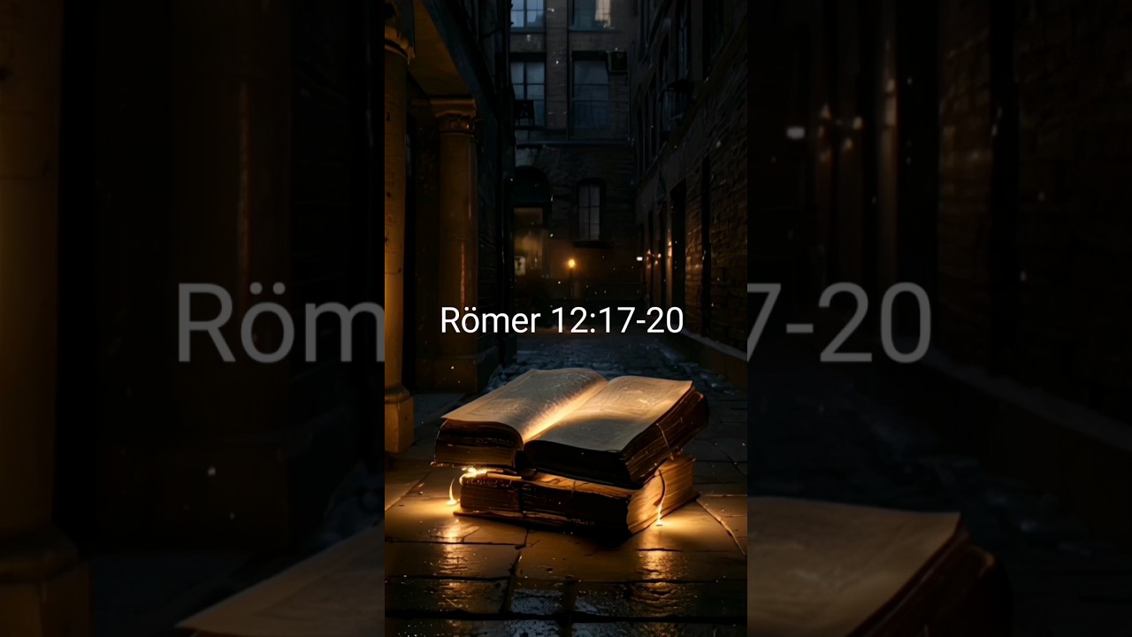 Rache, Vergeltung und Liebe: R&ouml;mer 12:17-20