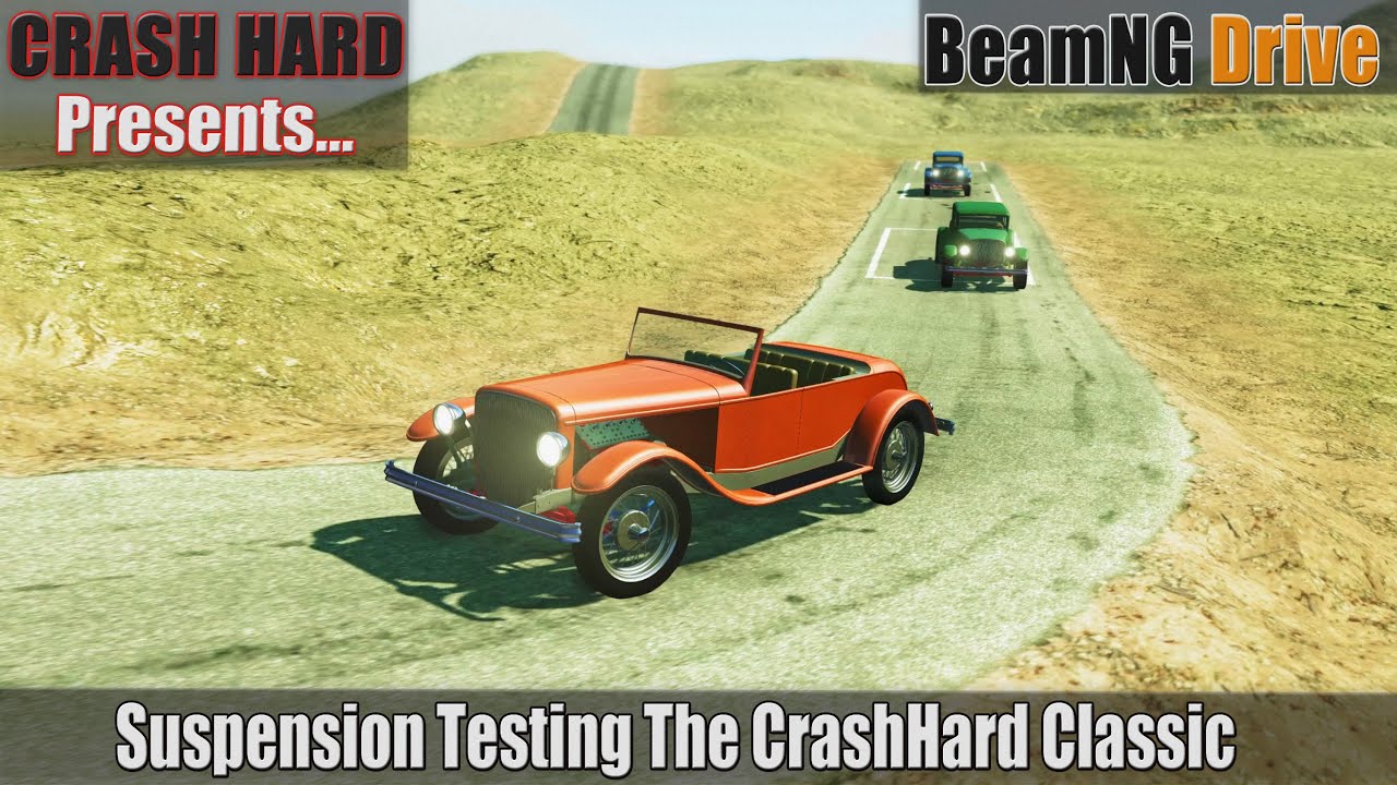 BeamNG Drive - Suspension Testing The CrashHard Classic