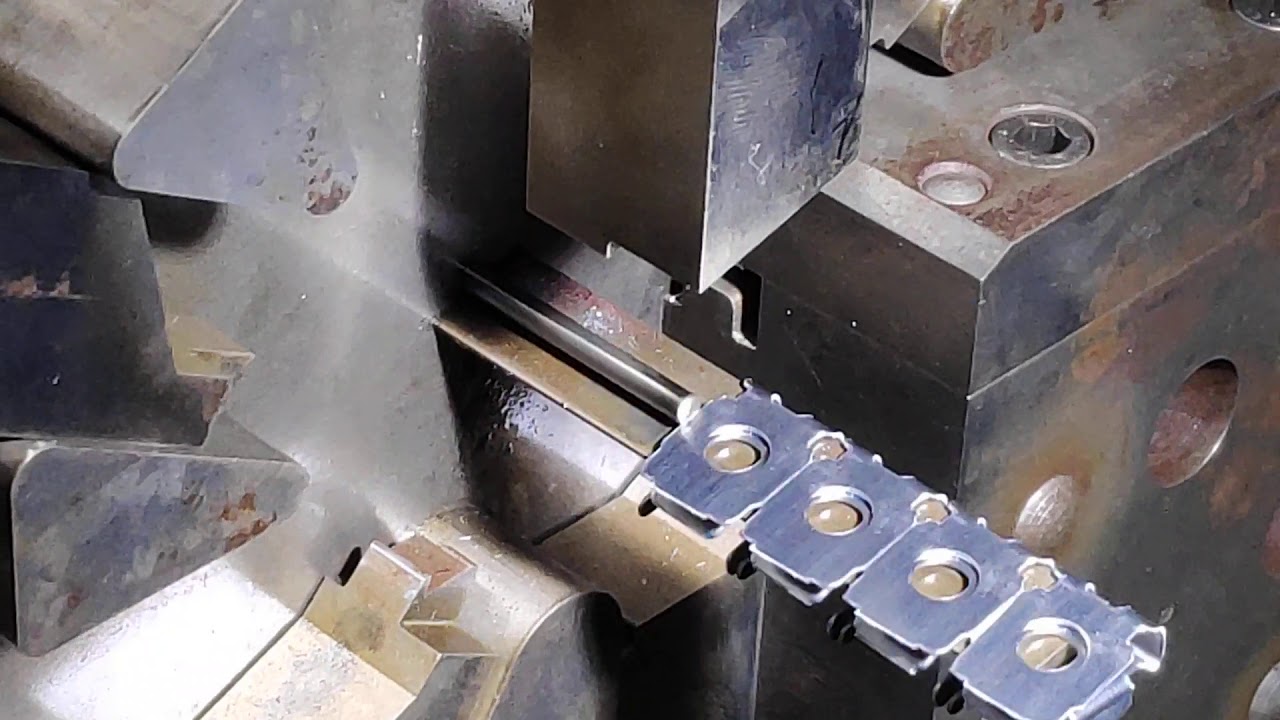 U clips/speed nuts produced on MADE IN INDIA slide forming machine
