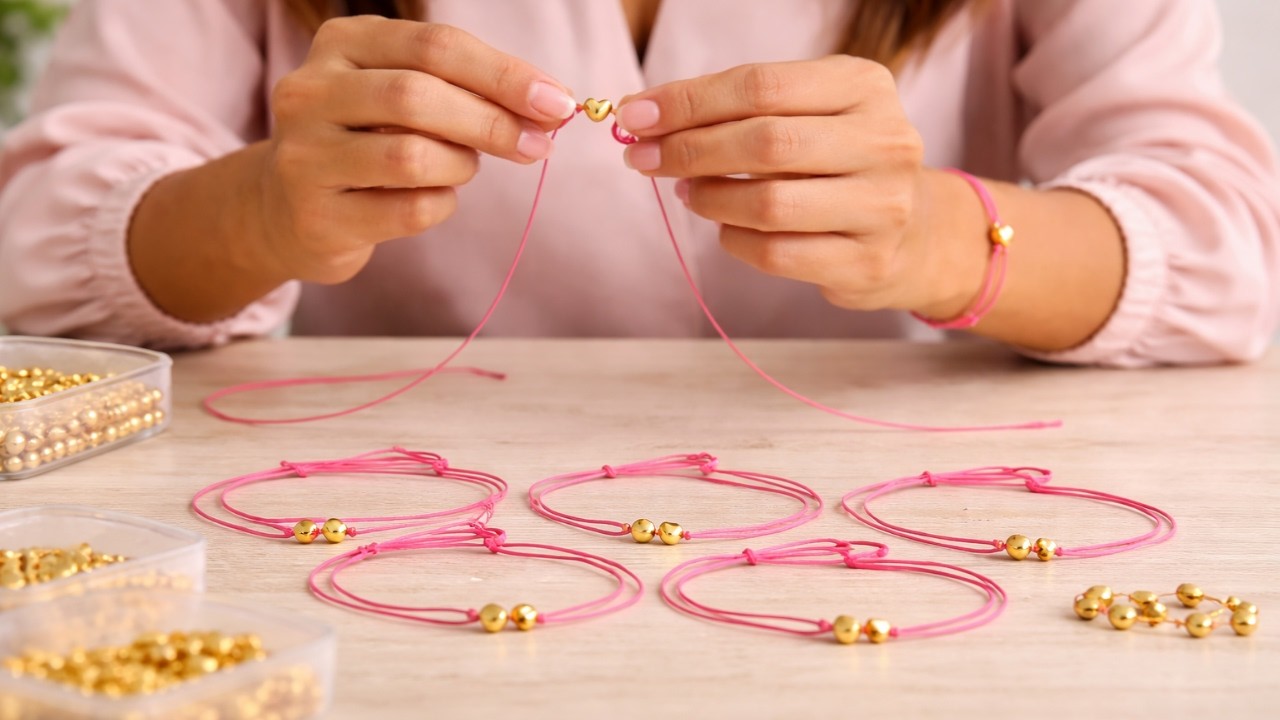 🔥 Faço até 50 dessas pulseiras por dia… e vendo todas!