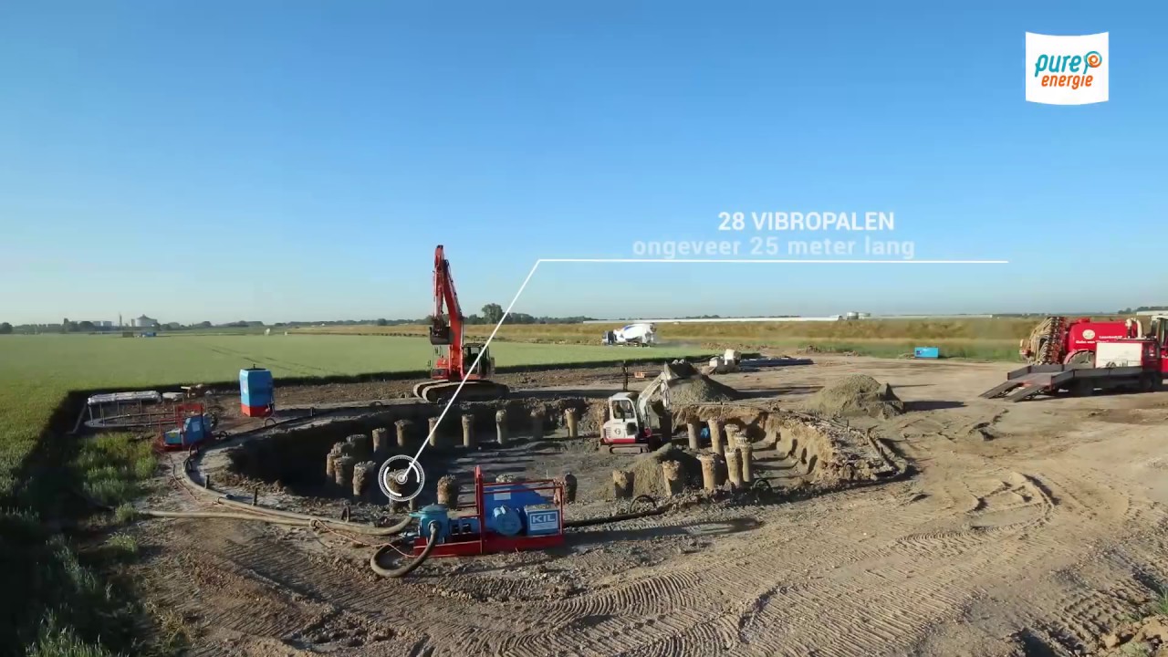 Timelapse: Hoe bouw je een Windmolen?