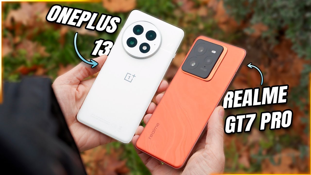 ONEPLUS 13 VS REALME GT7 PRO! Mejor GAMA ALTA Android de 2025