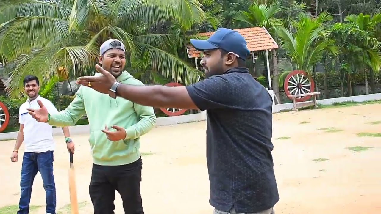 CRICKET HIGHLIGHTS OFFICE BOYS AND GIRLS PLAY CRICKET FIRST TIME KANNADA 2023