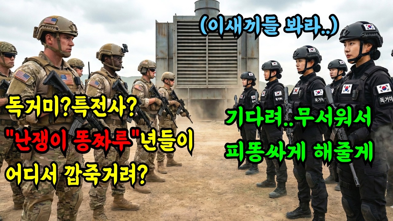 707특임대가 이렇게 무서울줄이야..델타포스, 단 하루만에 무릎꿇은 이유는??