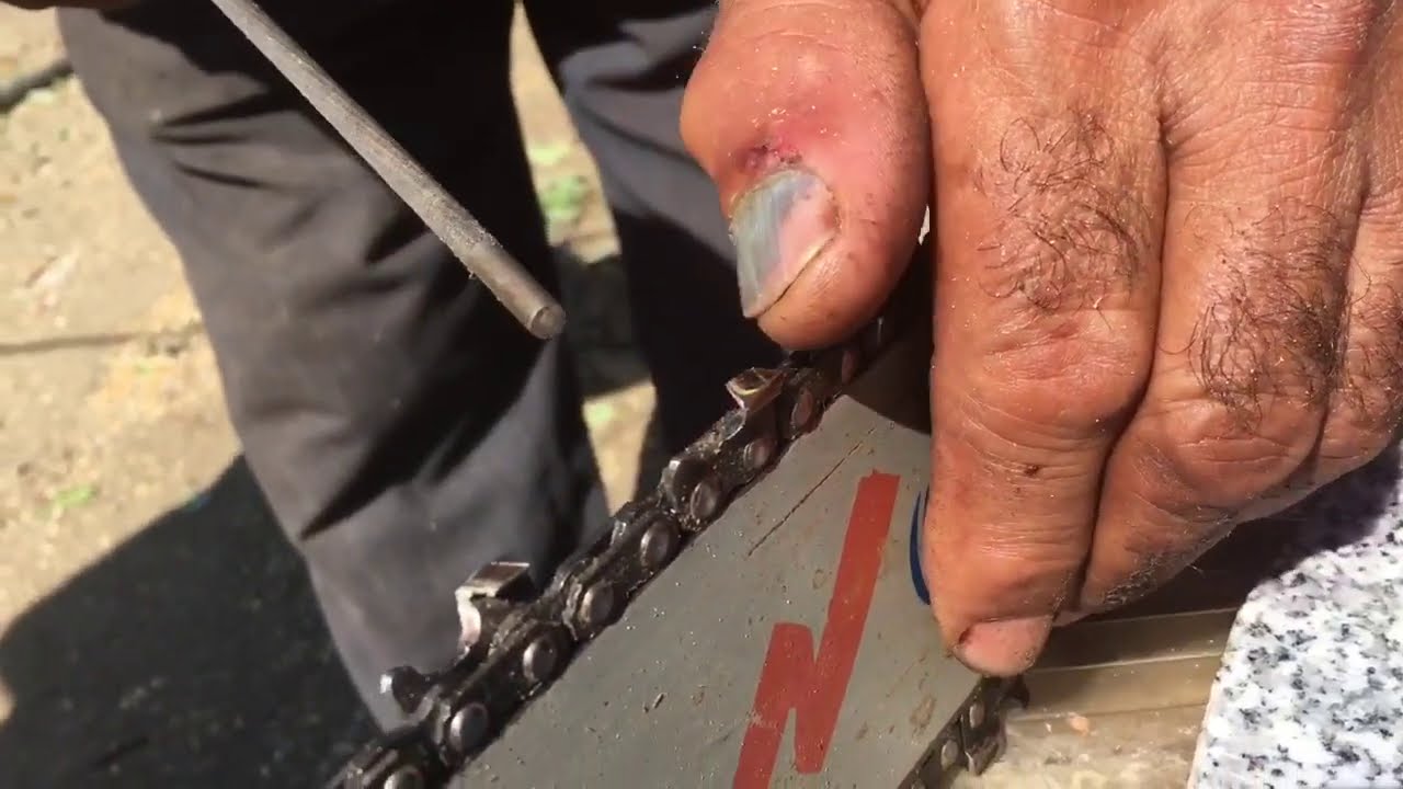 MOTORLU TESTERE USTASINDAN BIÇAK TAMİRİ (PÜF NOKTAYI ANLATIYOR)!