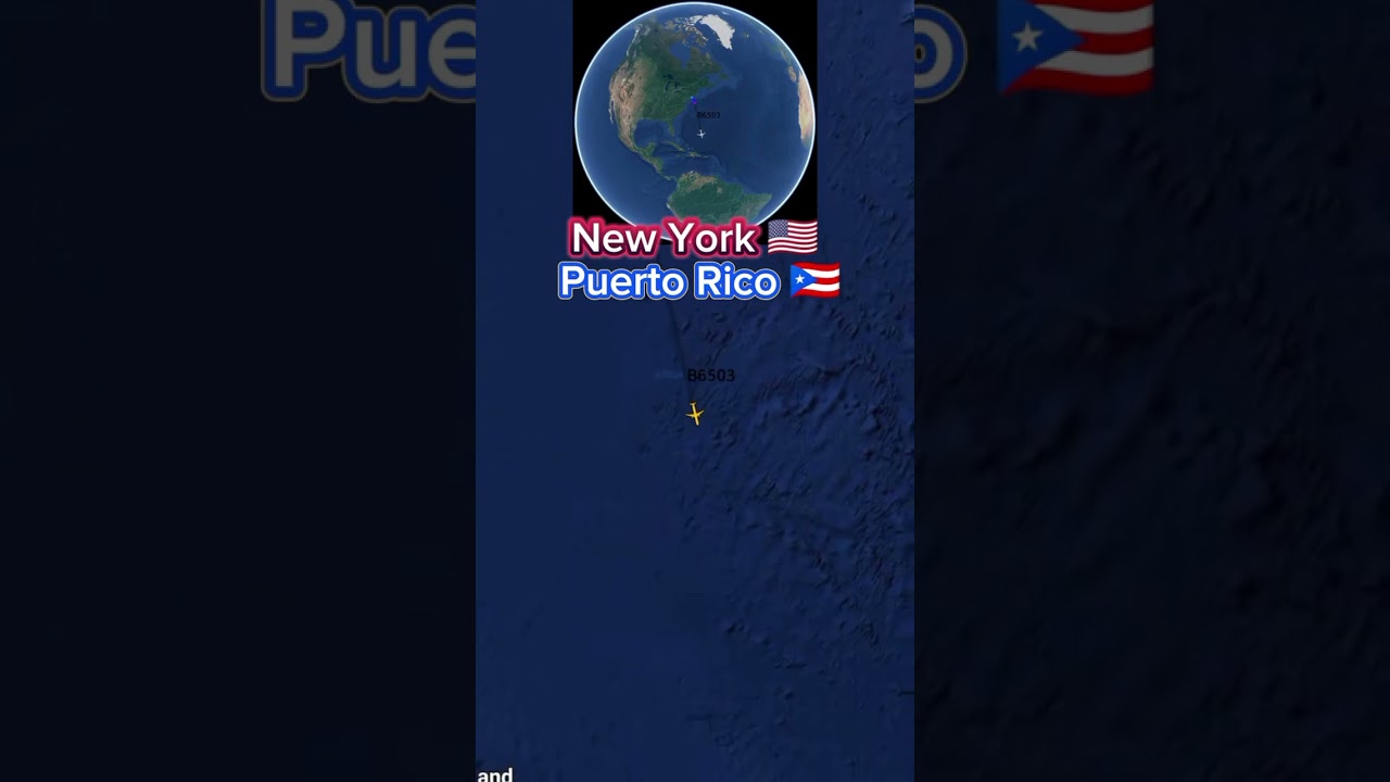 🛩️ New York to Puerto Rico | A Direct Flight to Paradise! 🇺🇸✈️🇵🇷