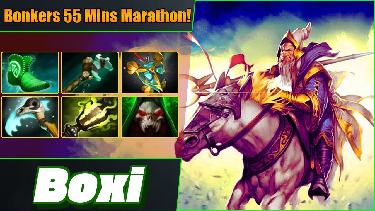 Boxi Keeper of the Light Soft Support Crazy 55 Mins Marathon! Dota 2 DotaPulse Highlight Gameplay