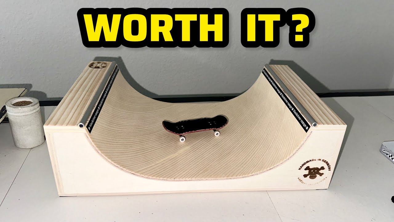 TEST & REVIEW BlackRiver Pocket Mini Ramp  Fingerboarding Obstacle