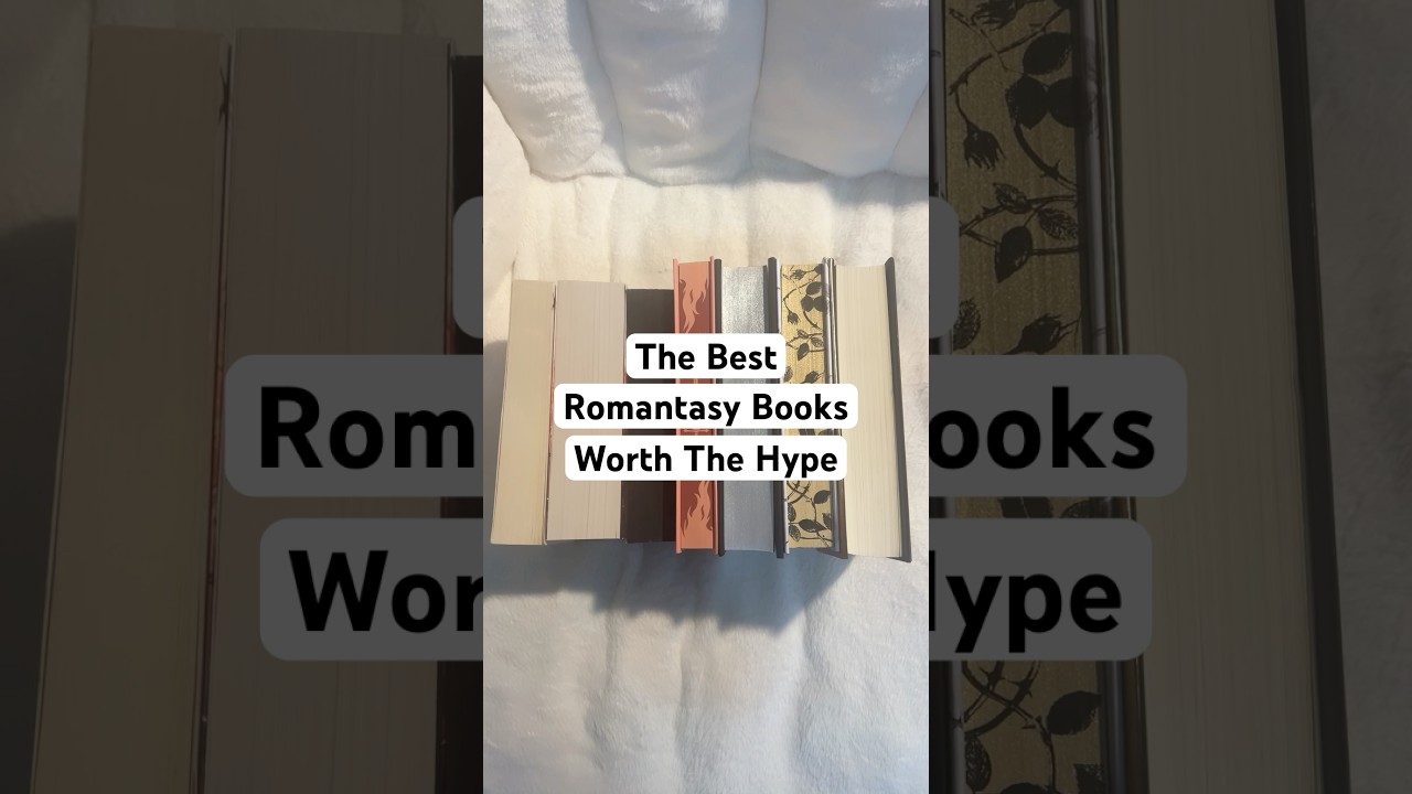 The best Romantasy books worth the hype #bookrecommendations #booktube #booktok #bookrecs #romantasy