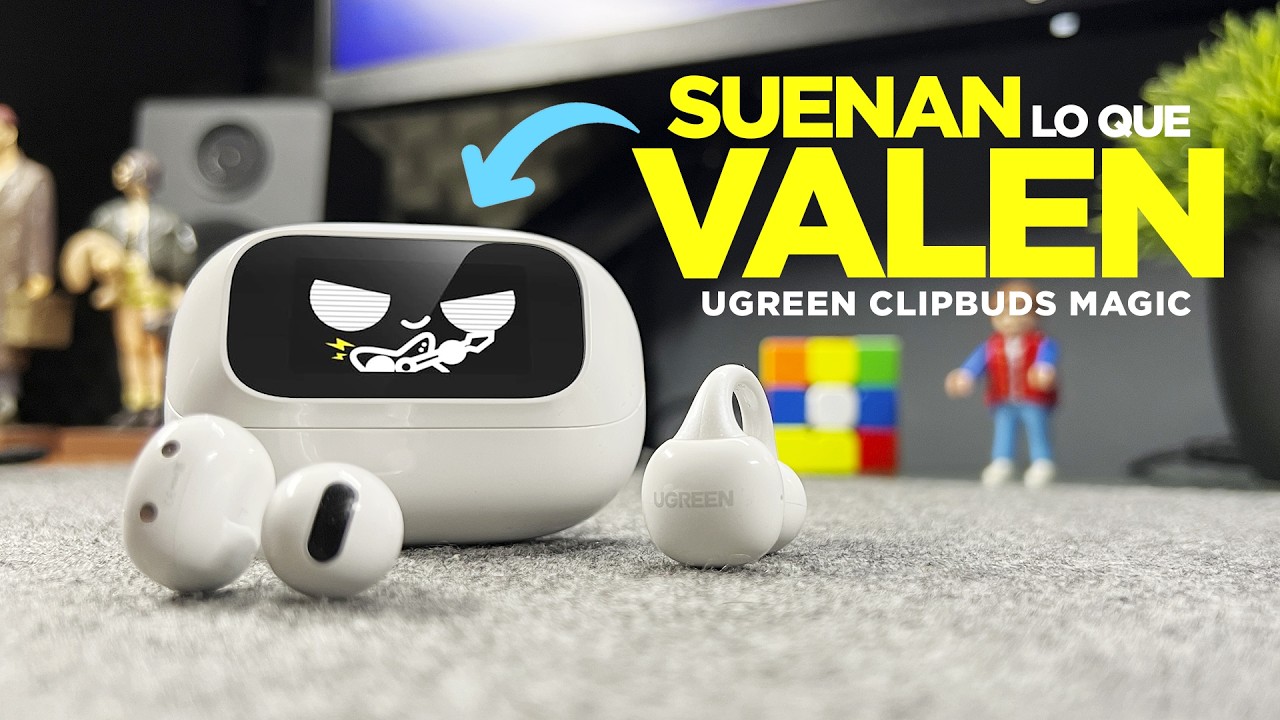 MÁS que una CARA BONITA! - Ugreen ClipBuds Magic Reseña