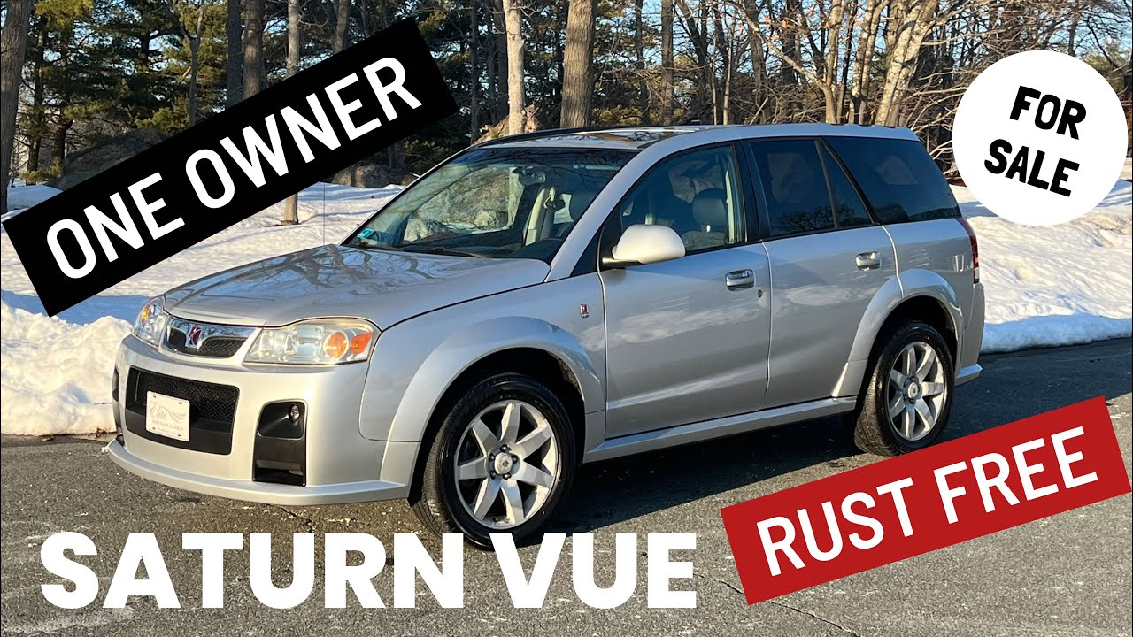 Rare And Unique 2007 Saturn Vue Redline SUV One Owner For Sale By Elite Motor Cars Of Peabody MA