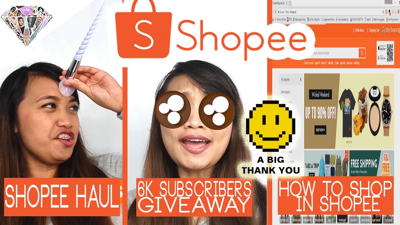 Shopee Haul Video Part 2 + How to Shop in Shopee + 6K Subscribers GIVEAWAY [CLOSED]