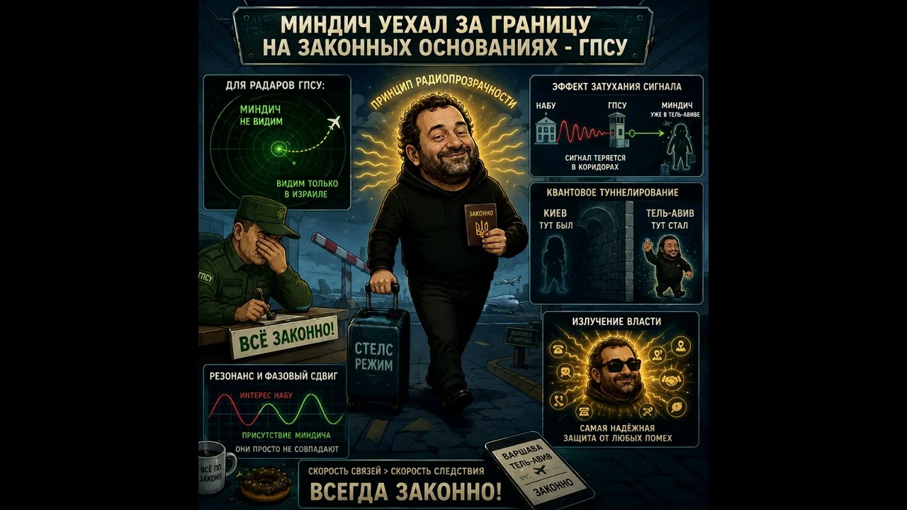 Радиофизика побега: Как Тимур Миндич стал &laquo;невидимым&raquo; для НАБУ и пограничников?
