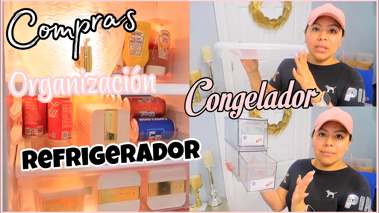 TIPS PARA ORGANIZAR UN REFRIGERADOR PEQUEÑO Y CONGELADOR COMPRAS 2021