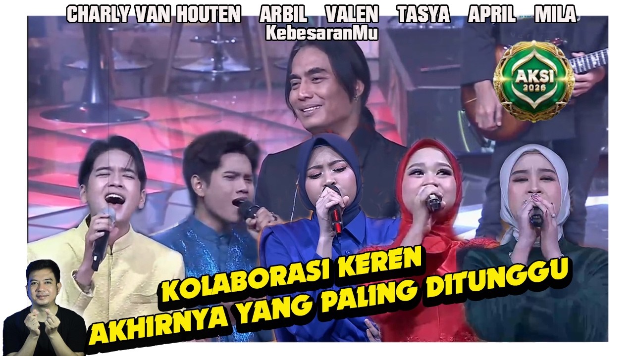 Akhirnya kebesaranMu Charly Van Houten, Tasya, Valen, April, Arbil, Mila menyentuh hati