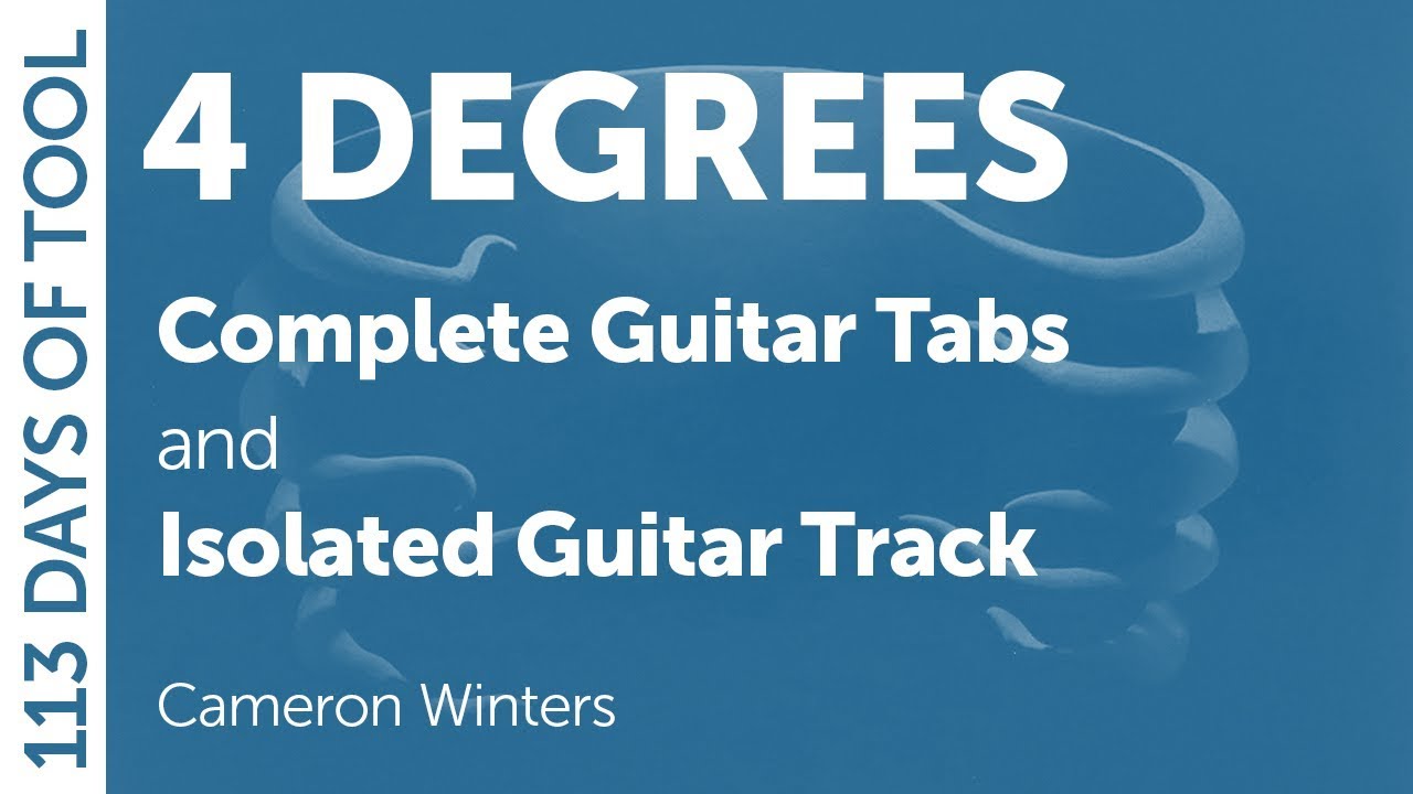 Tool - 4° - Guitar Cover / Tabs / Isolated Guitar