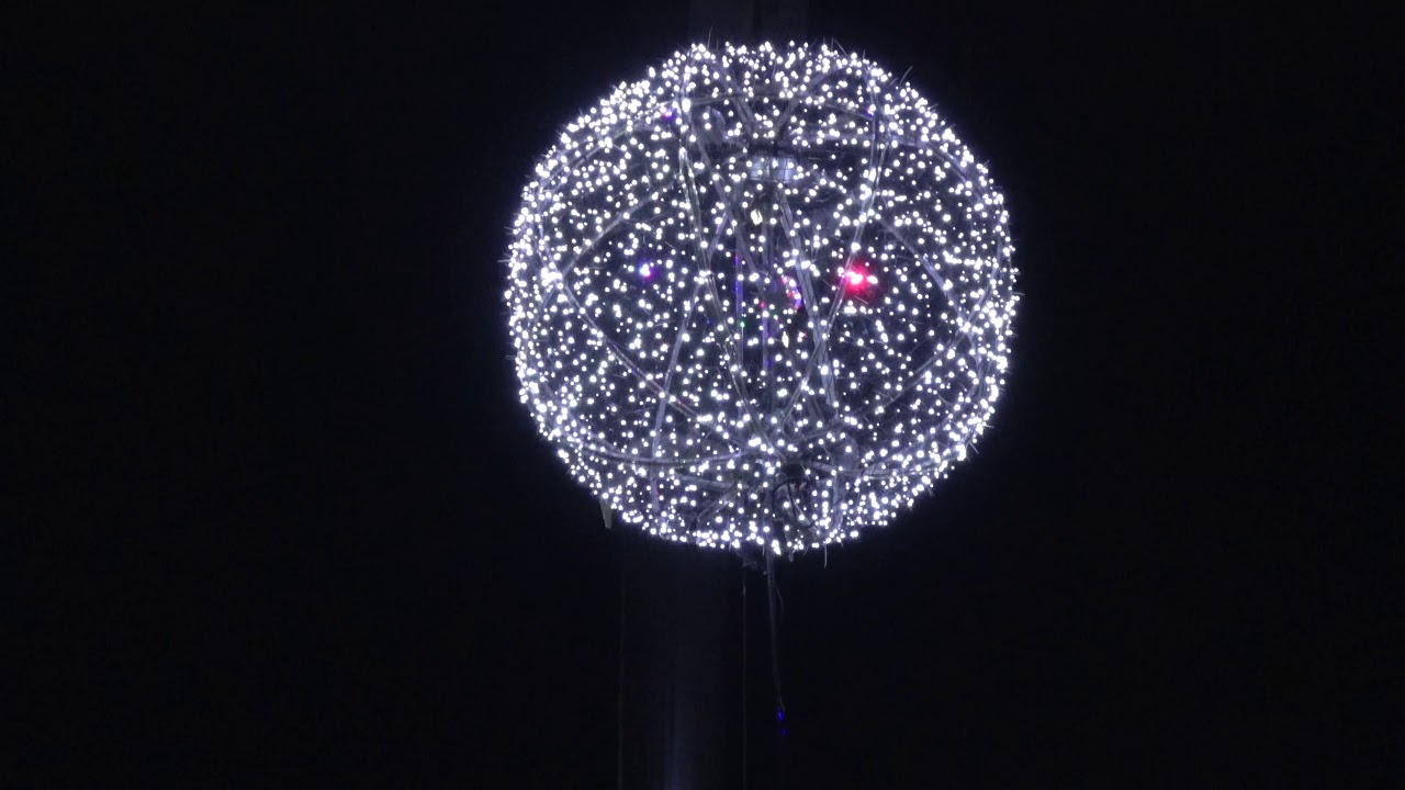 White Plains NY Ball Drop  2020