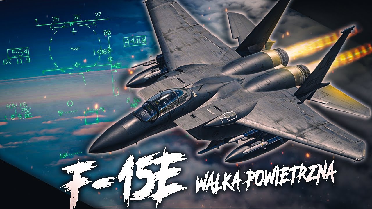 Chiny vs USA - F-15E Strike Eagle w Symulatorze DCS World (Pełna Misja)