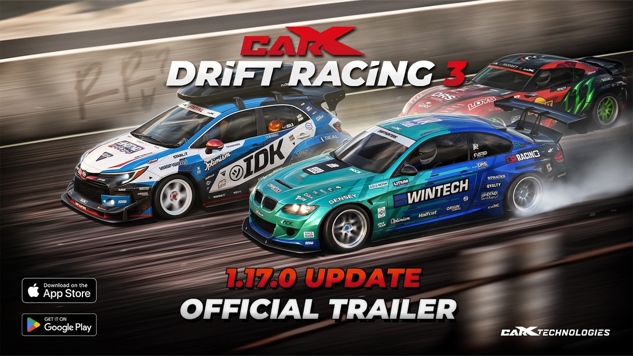 CarX Drift Racing 3 - Official 1.17.0 Update Trailer