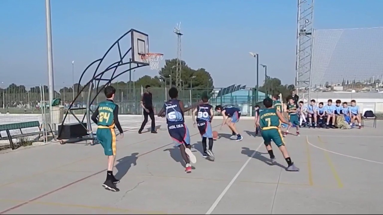 Highlight CB Molina Vs Molina Basket (1ª Parte) 18-02-2017 (Resubido)