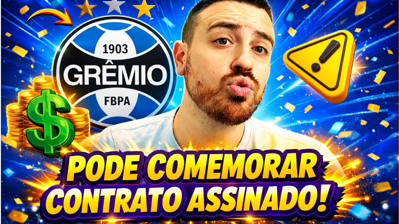 🔵BOMBA NA ARENA ! GRÊMIO ACERTA COM ATACANTE E TORCIDA VAI A LOUCURA ! NOTICIAS DO GRÊMIO HOJE