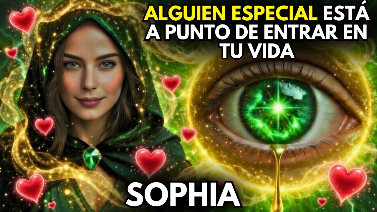 Elegida por SOPHIA — La Persona Enviada a Cambiar Tu Vida Está en Camino
