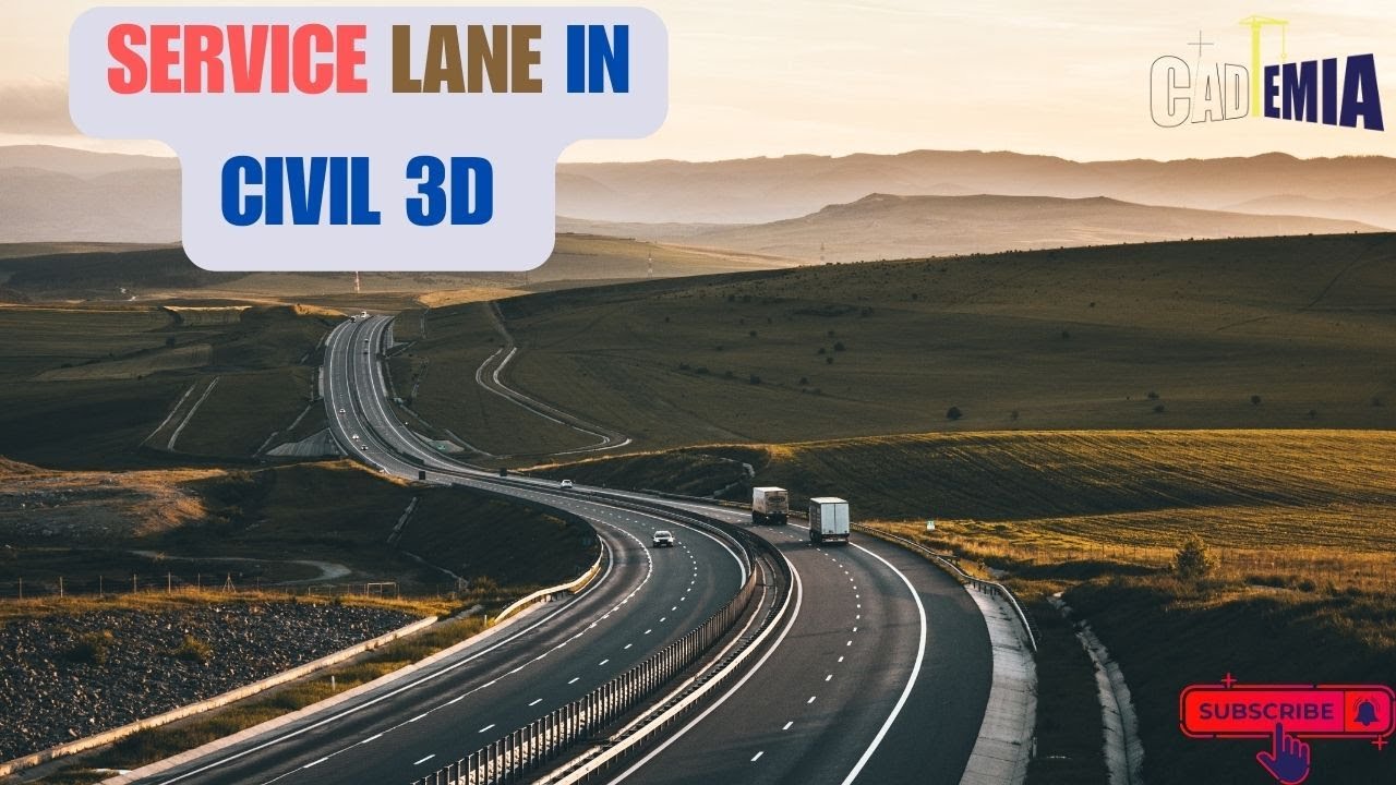 How to model a SERVICE LANE using 'OFFSET ASSEMBLIES' in Civil 3d