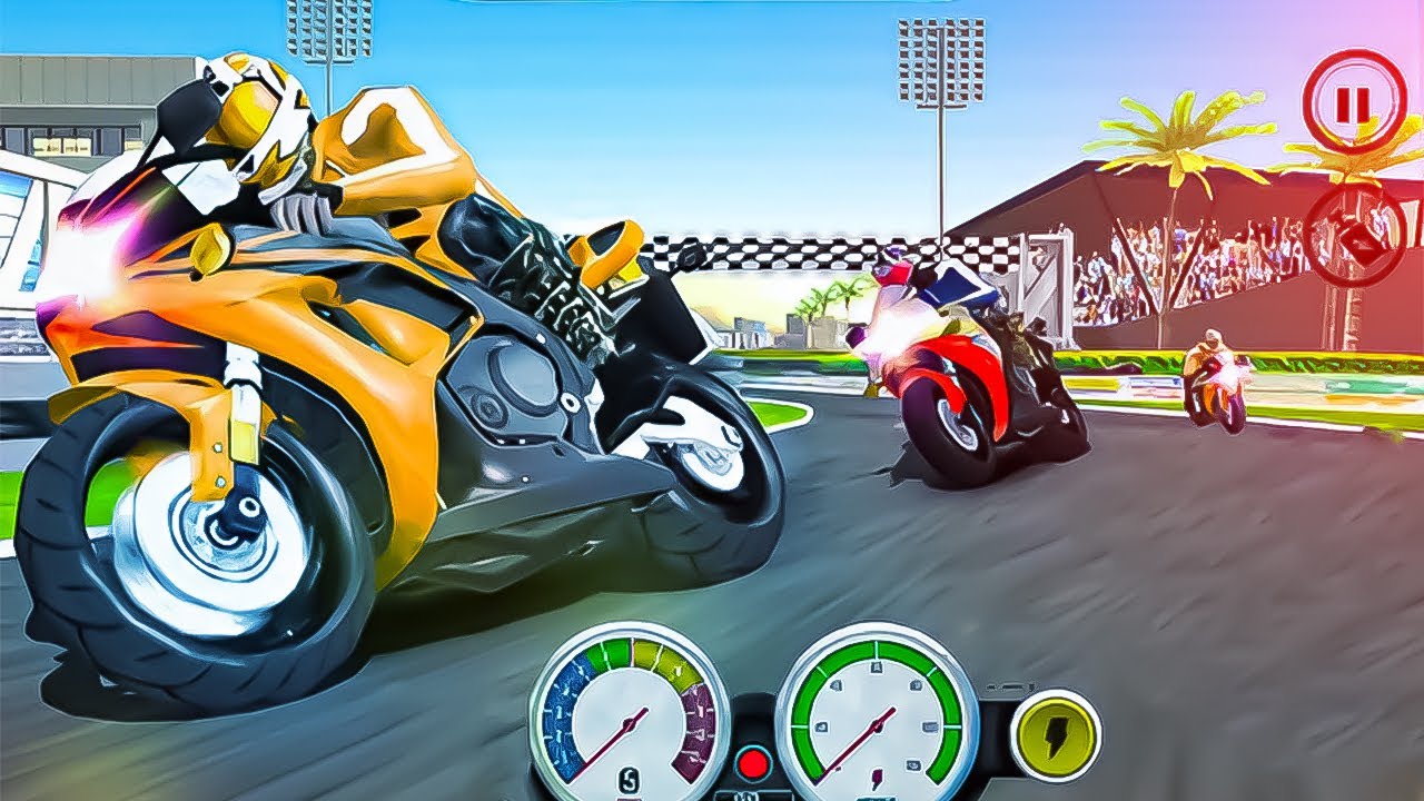 MOTO RIDER BIKE RACING 2024 - MOTORCROSS BIKE DRIVING - MOTOR BIKE RACING - New Gameplay
