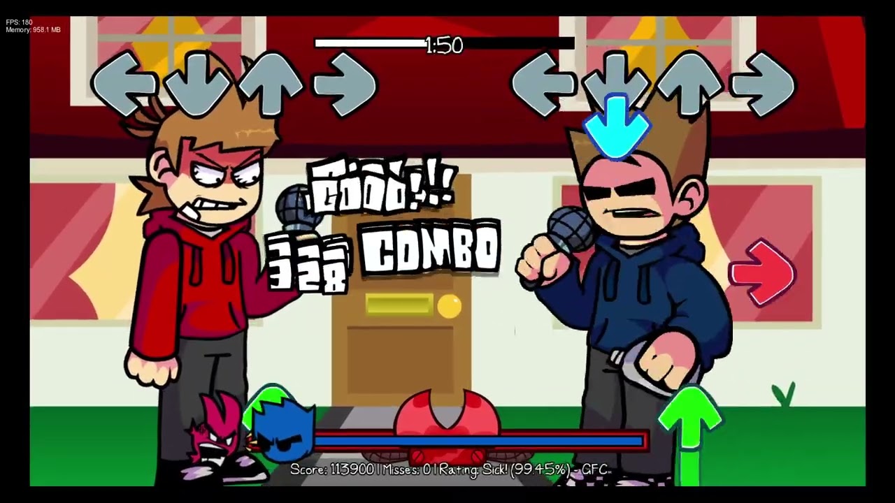 Vs Tord's Red Fury SCRAPPED CONTENT/FOE V2