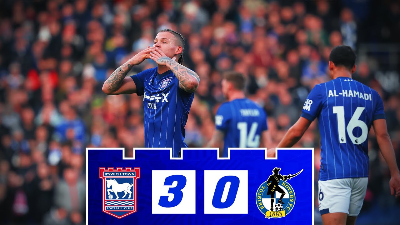 HIGHLIGHTS | TOWN 3 BRISTOL ROVERS 0