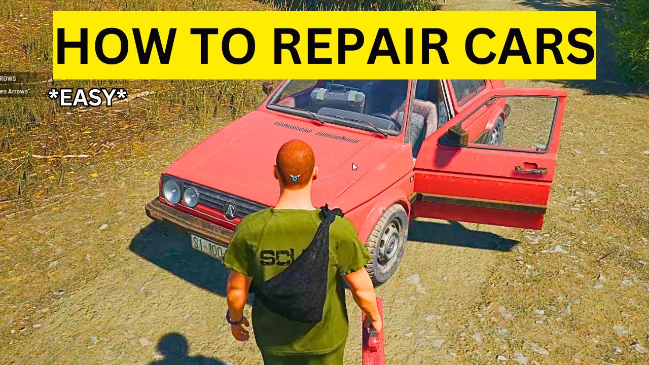 How To Repair Car in Scum(EASY)