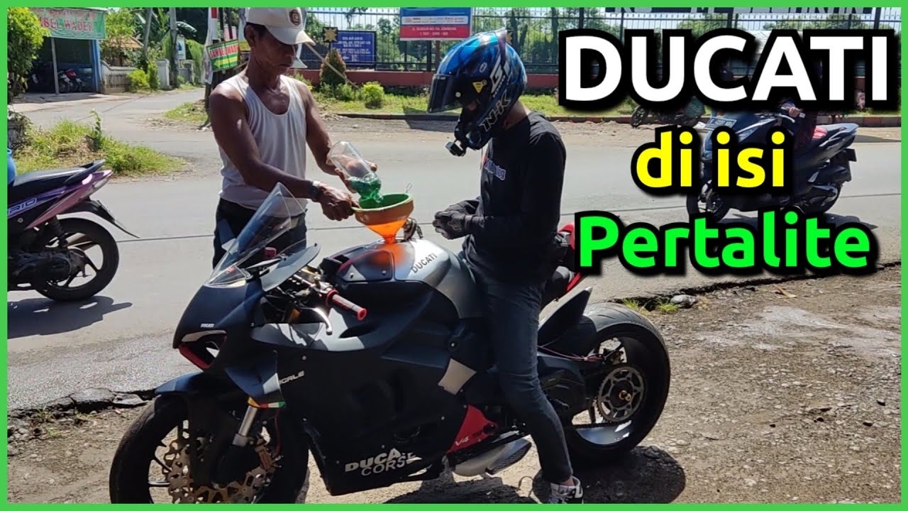 Replica DUCATI Panigale V4 SP2 | Test ride and public reaction | Ai Motovlog