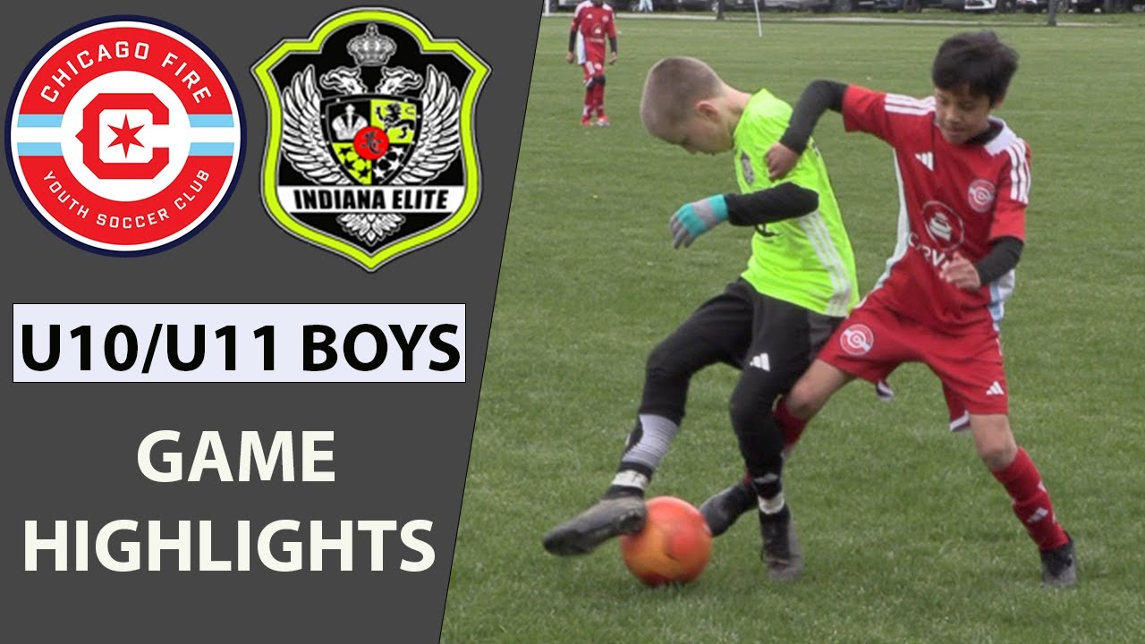 Chicago Fire vs Indiana Elite | U10 Boys Soccer Highlights | Intense Youth Match! [April 2025]