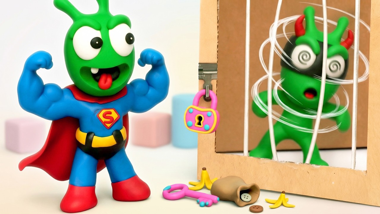 Pea Pea Se Convierte en Superhéroe Para Atrapar a Su Gemelo Malvado!