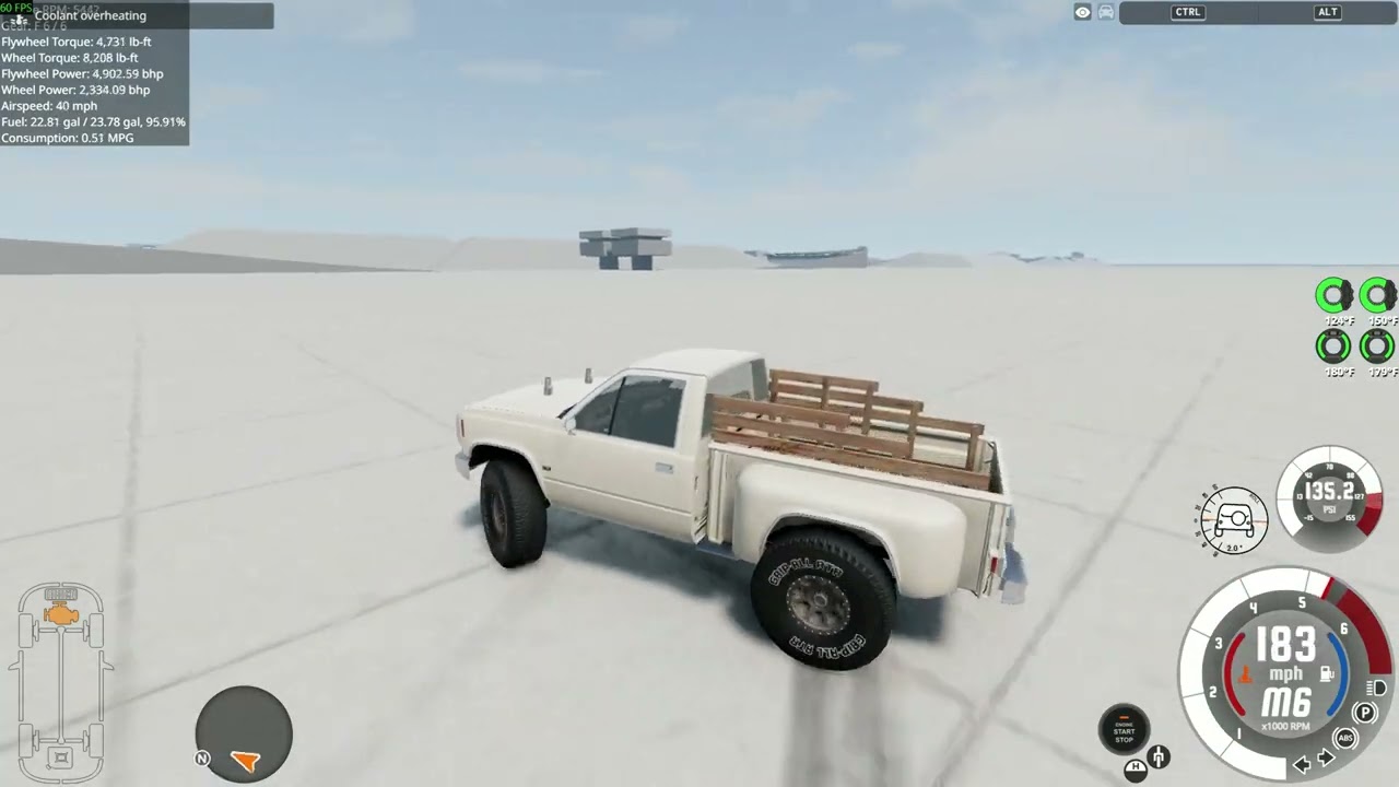 3000BHP death trap (beamng)