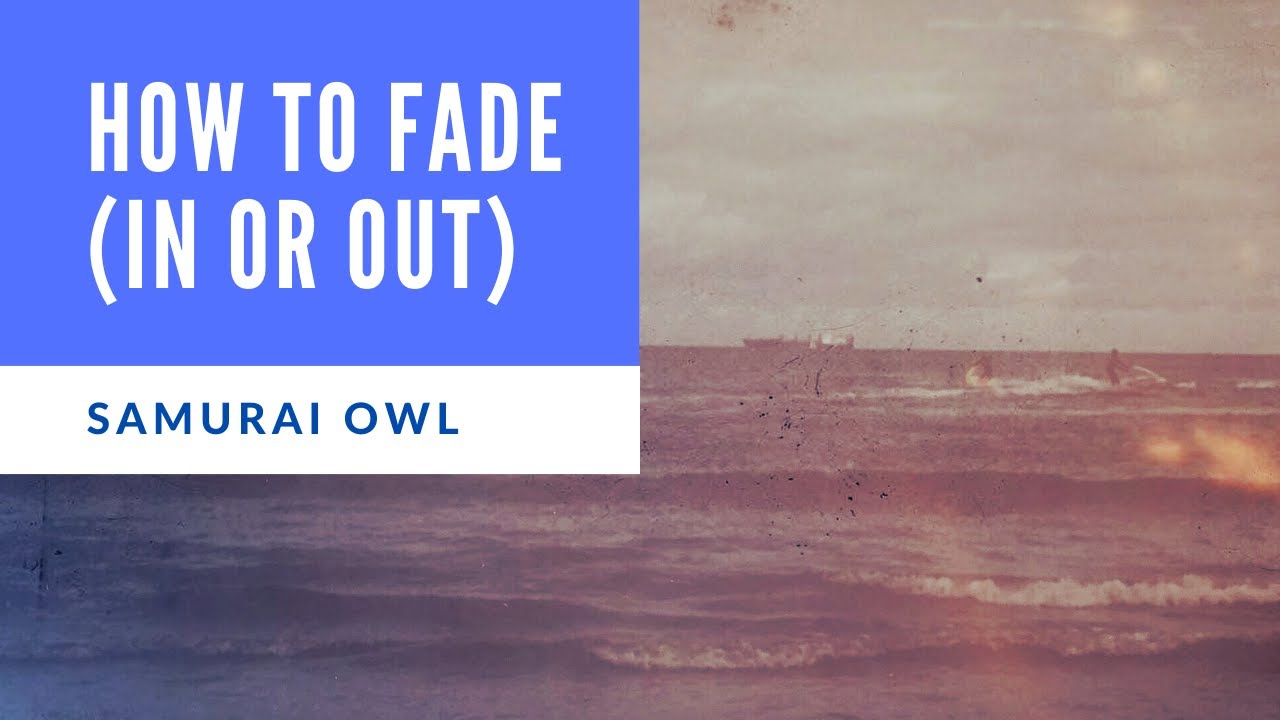 LMMS: How to Fade In or Out