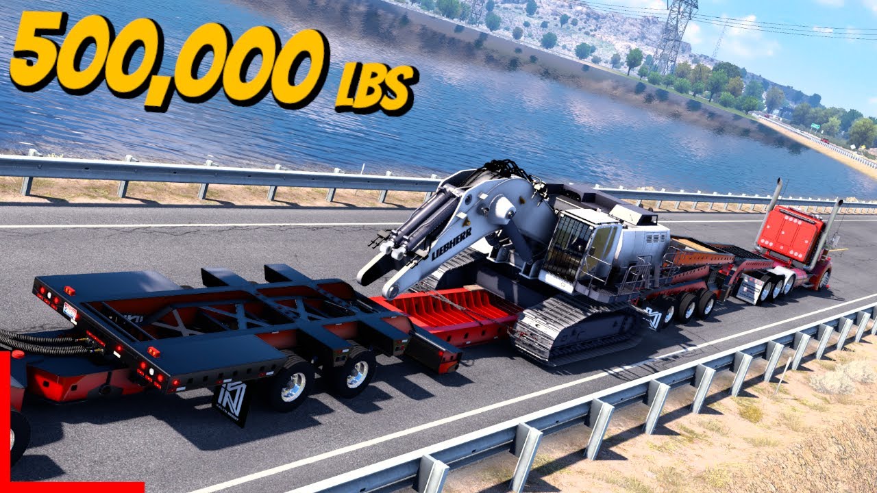 LIVE HAULIN' 500,000 lbs Bulldozers and heavy equipment | kenworth w900