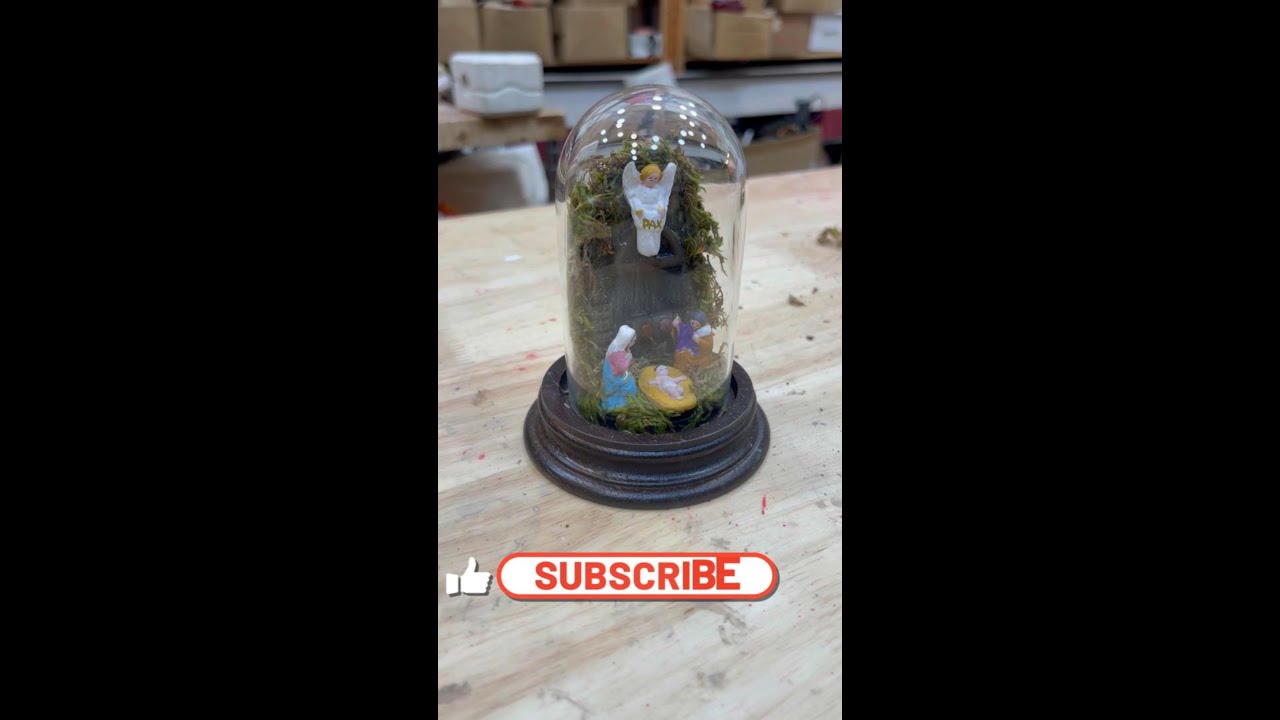 Kit Creazione Campana presepe 6 x 10 natività