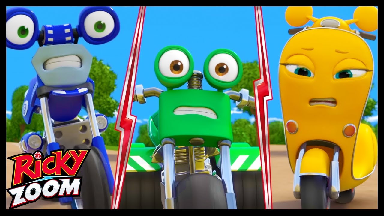 Ricky's Role Model (Compilation) | Ricky Zoom | Cartoons For Kids