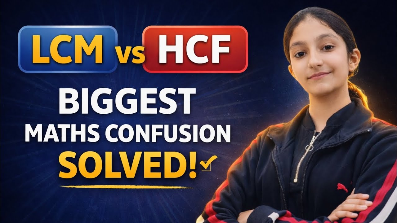 How to Find LCM and HCF Easily | Prime Factorization Method Explained