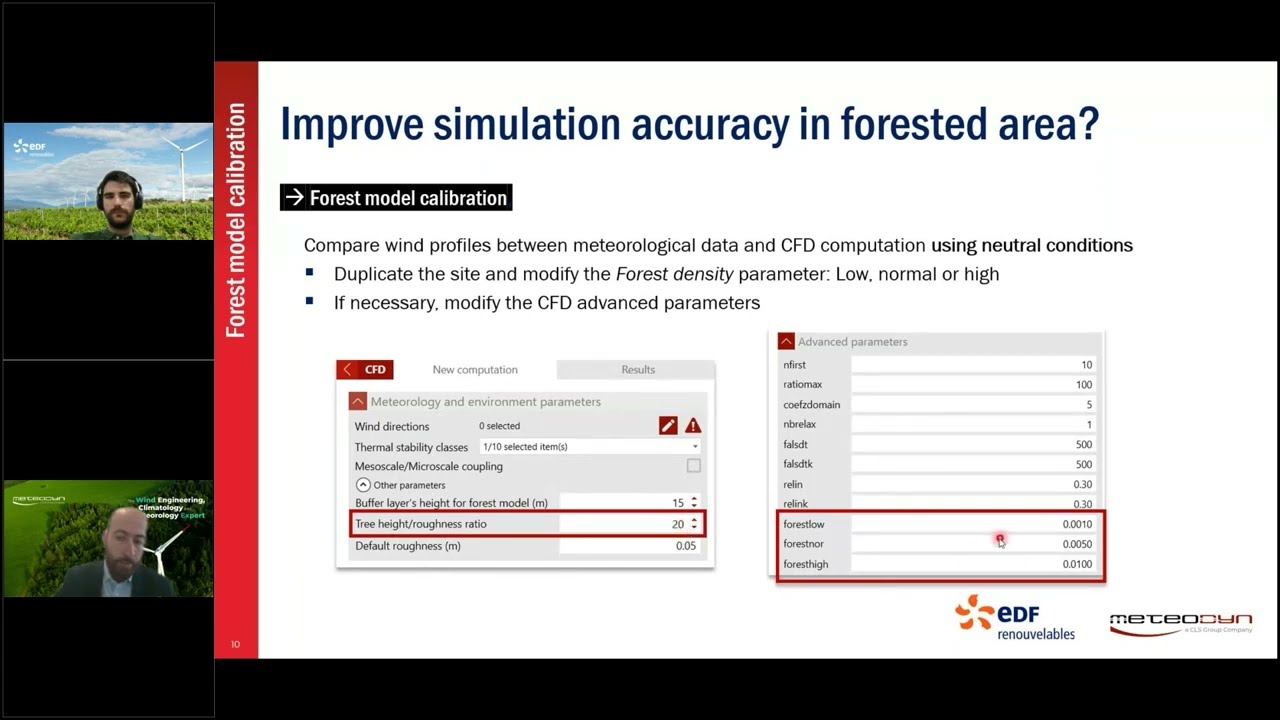 How to accurately perform Wind Resource Assessment in forested area? Webinar with EDF Renouvelables