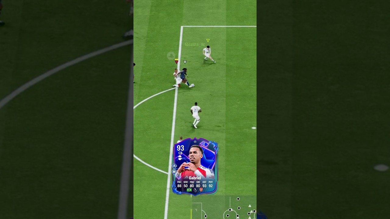 Dreamchasers Gabriel is the BEST CB SBC on the game 🇧🇷 #eafc #eafc25 #fc25 #fut #football #shorts