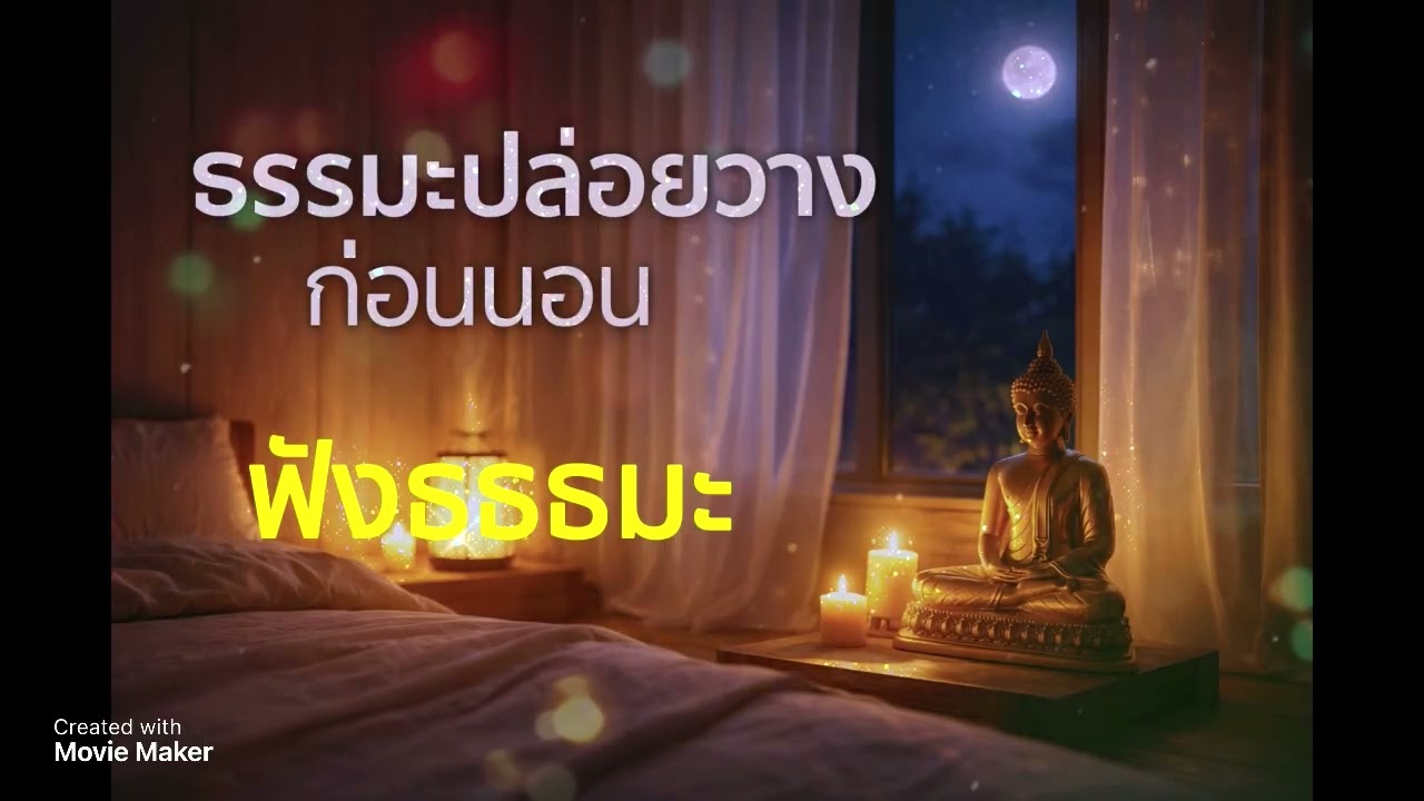 ธธธมะปลอ่ยวางกอ่นนอน  ฟังธธธมะสอนใจ