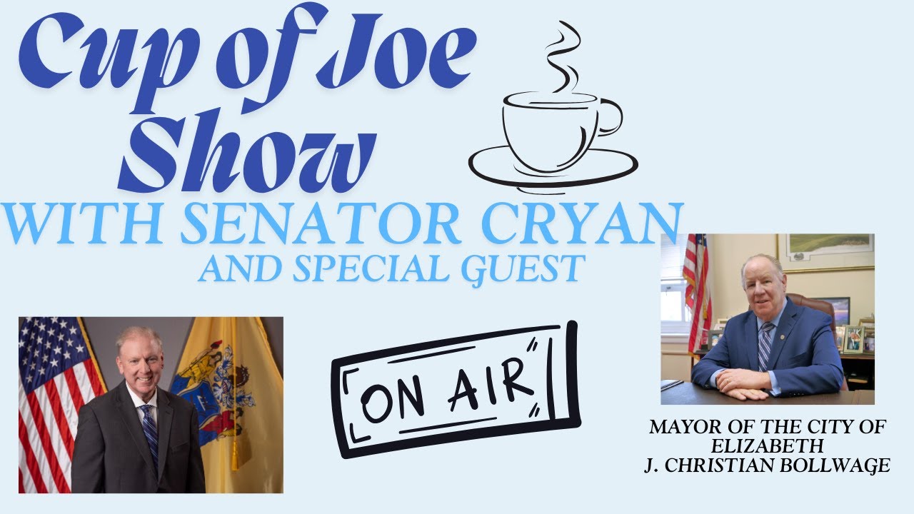 Cup of Joe Show: Episode 21 Ft. Mayor of the City of Elizabeth J. Christian Bollwage