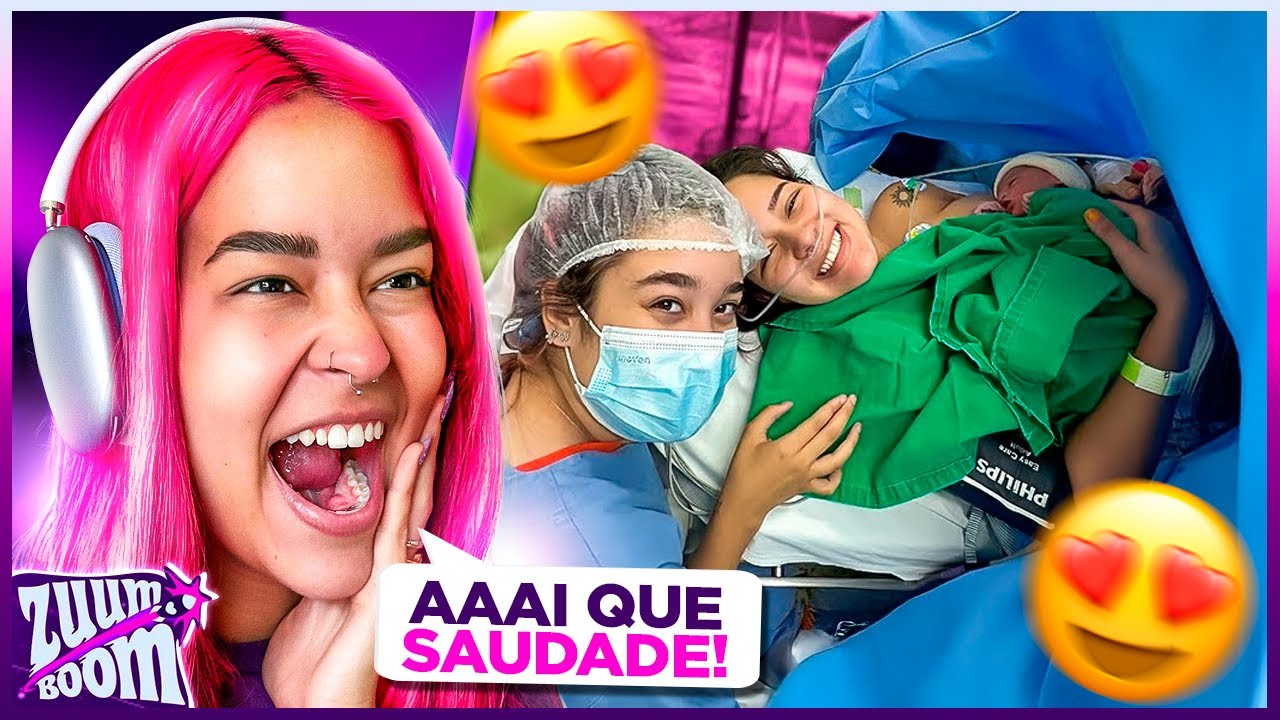 REAGI AO PARTO DO DAVI *emocionei