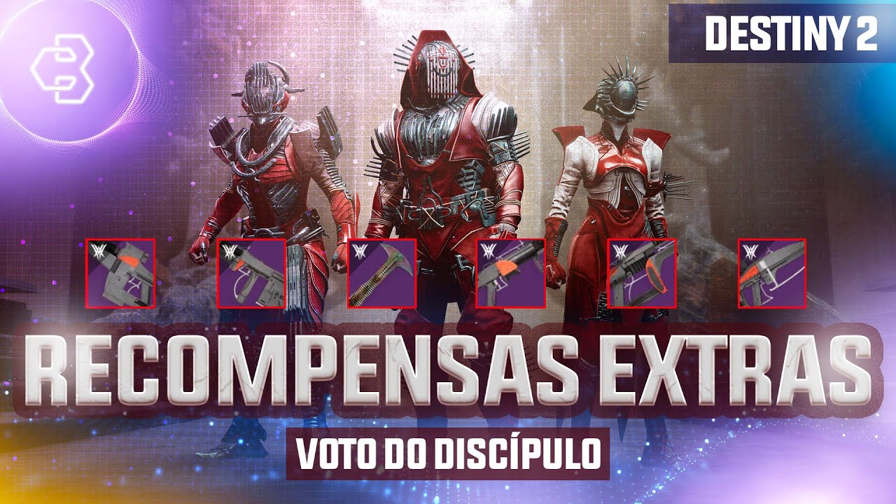 COMO CONSEGUIR RECOMPENSAS EXTRAS NA INCURSÃO VOTO DO DÍSCIPULO || Destiny 2 - A Bruxa-Rainha