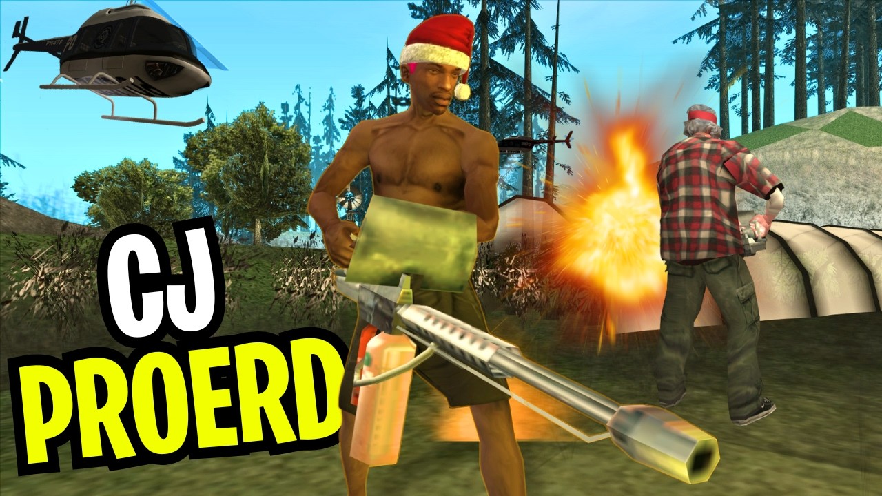 QUEIMANDO A PLANTAÇÃO DO GTA SAN ANDREAS COM O CHAOS MOD